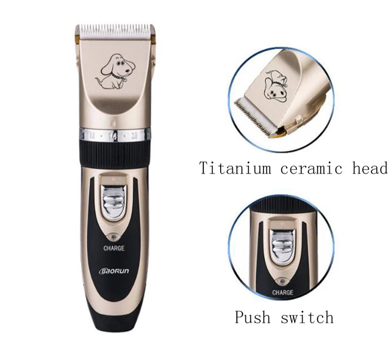 Tondeuse pour chien et  Toilettage Animaux Bao Run P2 Électrique  Nos Poilus