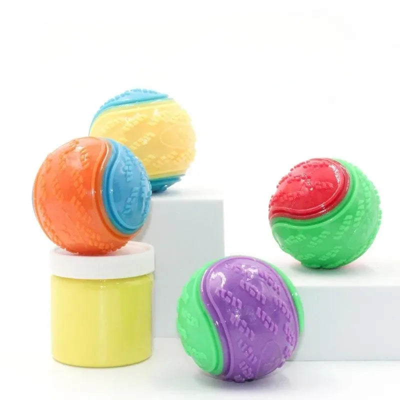 Balles  interactives  jouet à mâcher ,pack de 6 pièces