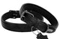 Collier de chien rembourré en cuir souple confortable