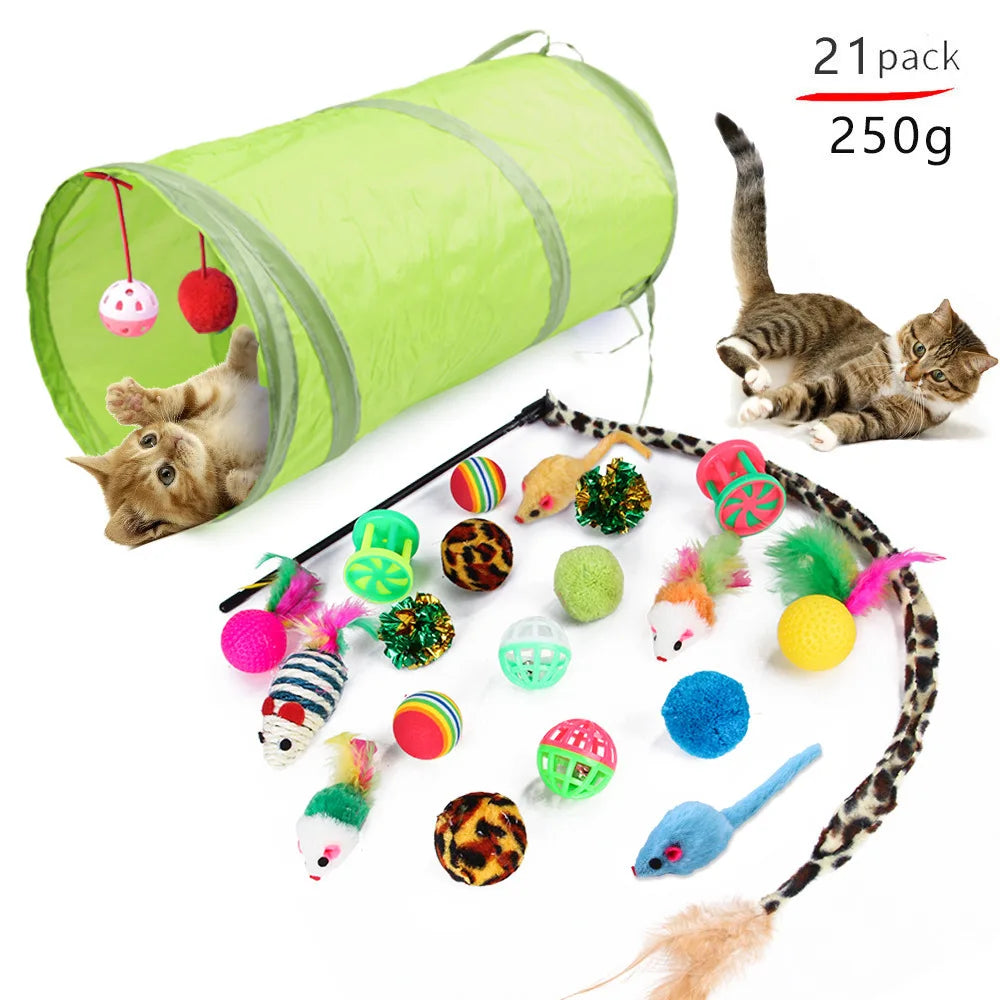 Ensemble de jouets pour chat et chaton chatons en sisal, stimulation mentale et jeu interactif