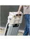 Sac fourre-tout pour chien et chat, sans évasion, portable, multifonctionnel, grande capacité, respirant, sac horizontal, sac souple portable zwq