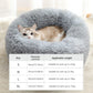 lit rond en peluche super doux pour chat 40–70 cm – Nos Poilus