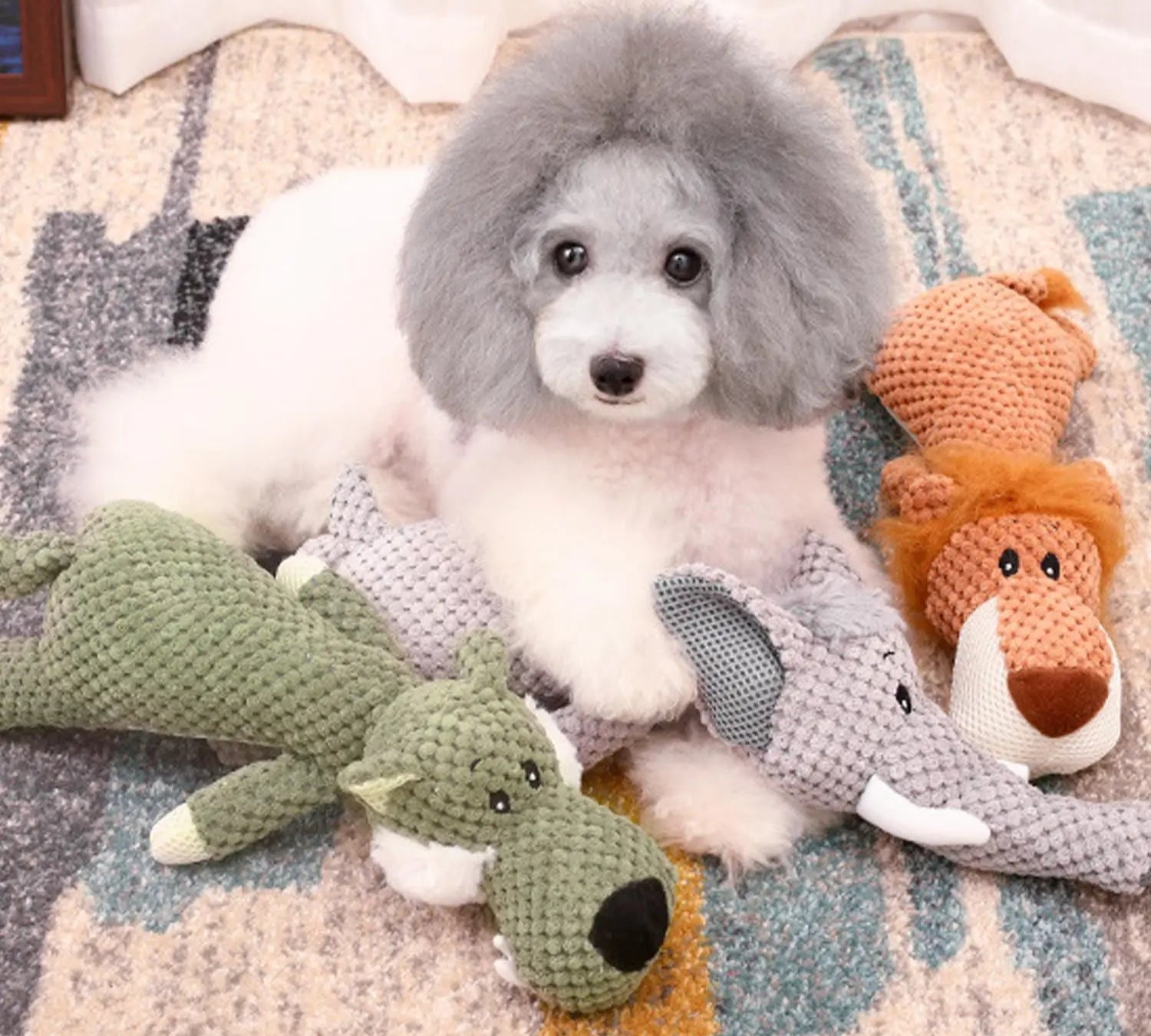 Peluche Grande Taille Anti-morsure – Pour Chien Joueur - Nos Poilus