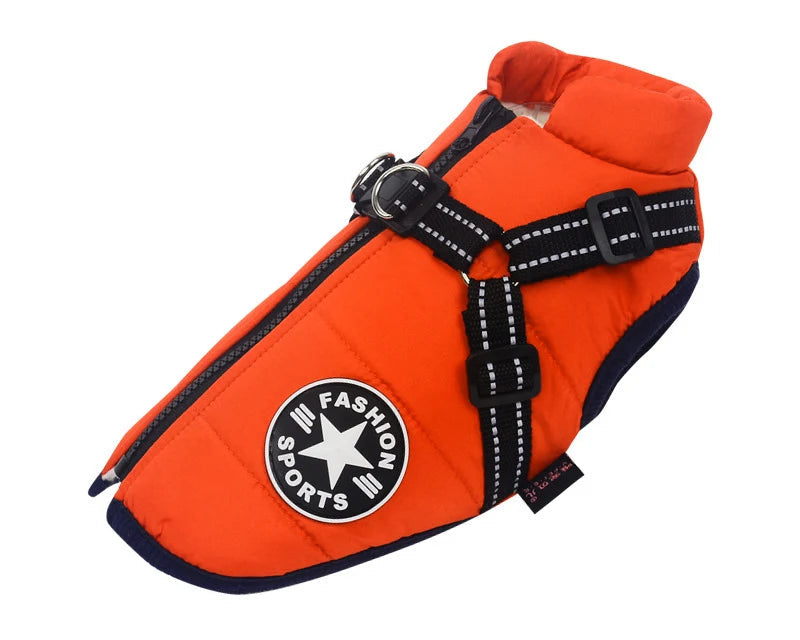 Manteau d’Hiver Doublé – Protection Chien Froid - Nos Poilus