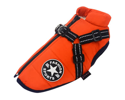 Manteau d’Hiver Doublé – Protection Chien Froid - Nos Poilus