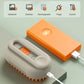 Brosse à vapeur 3-en-1 rechargeable USB pour chat et chien, démêlage et massage"