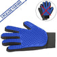 gants de toilettage en silicone pour chat – capture du poil mort Nos Poilus