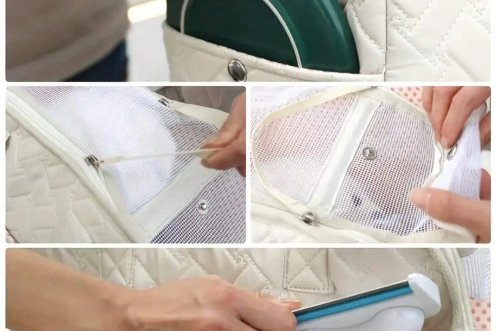 Sac fourre-tout pour chien et chat, sans évasion, portable, multifonctionnel, grande capacité, respirant, sac horizontal, sac souple portable zwq