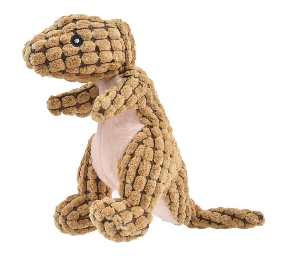 Peluche Dinosaure pour Chiot – Douce et Mâchouillable - Nos Poilus