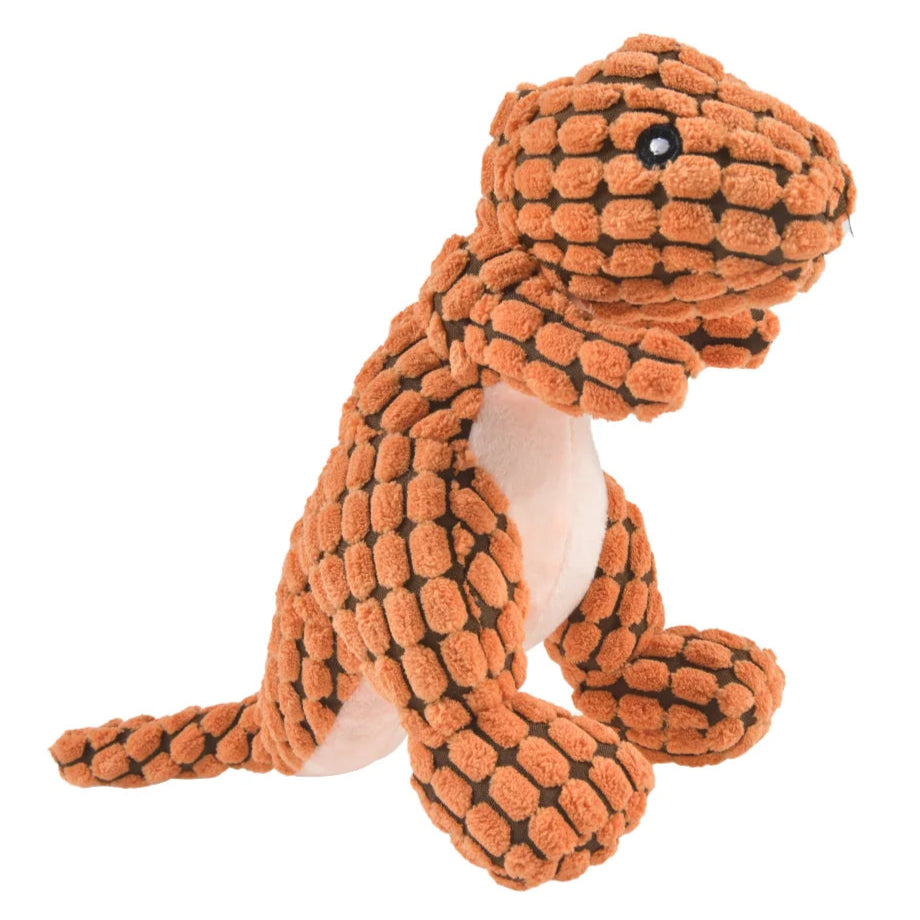 Peluche Dinosaure pour Chiot – Douce et Mâchouillable - Nos Poilus