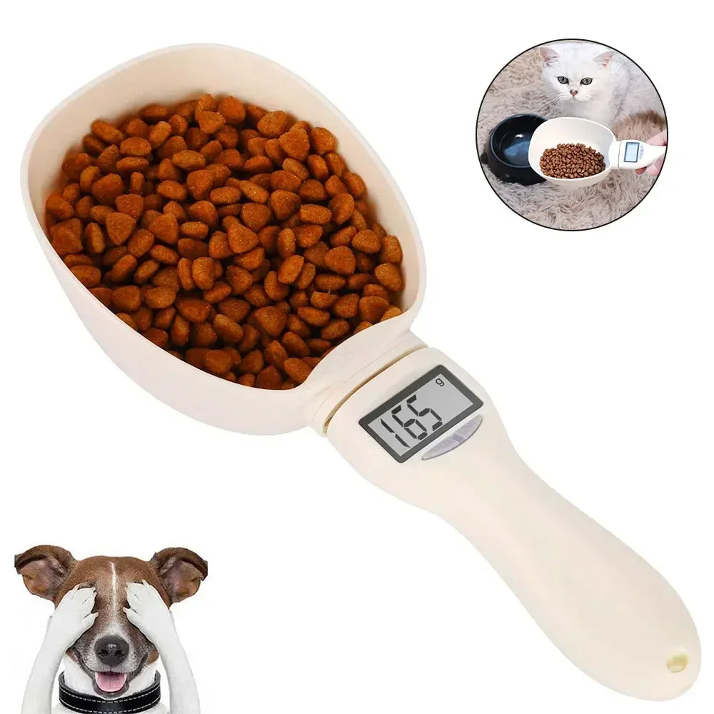 Pelle à Nourriture avec Écran LED – Dosage Précis Animaux - Nos Poilus