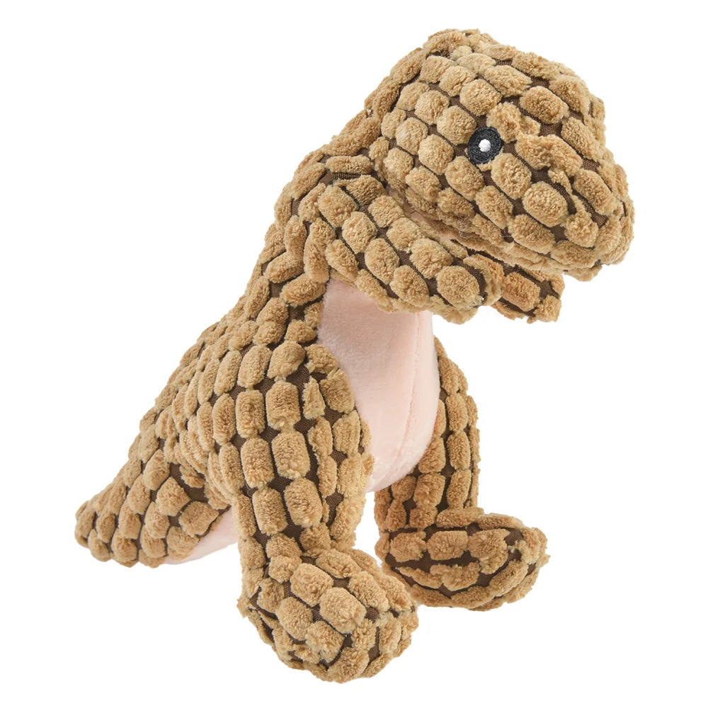 Peluche Dinosaure pour Chiot – Douce et Mâchouillable - Nos Poilus