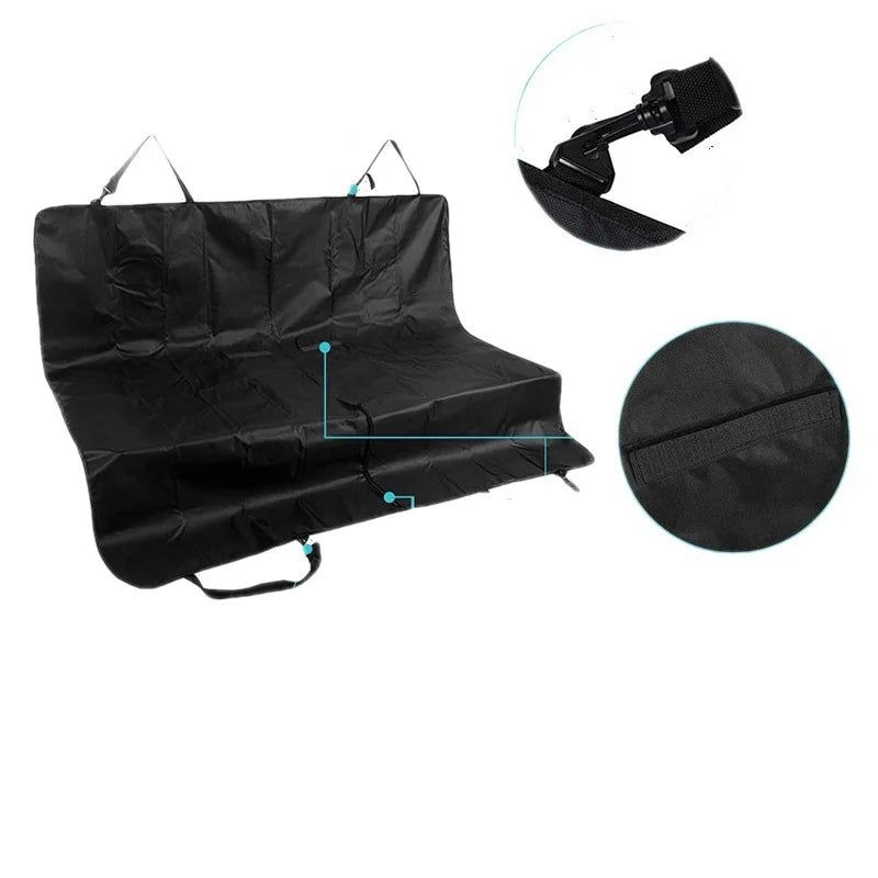 Housse de Protection Auto pour Chien | Siège Arrière Sécurisé, Imperméable et Antidérapant