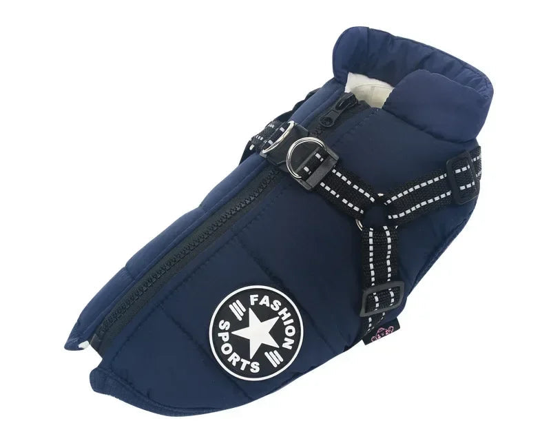 Manteau d’Hiver Doublé – Protection Chien Froid - Nos Poilus