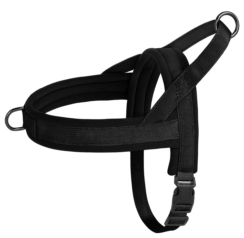 Harnais rembourré doux réglable pour petit chien