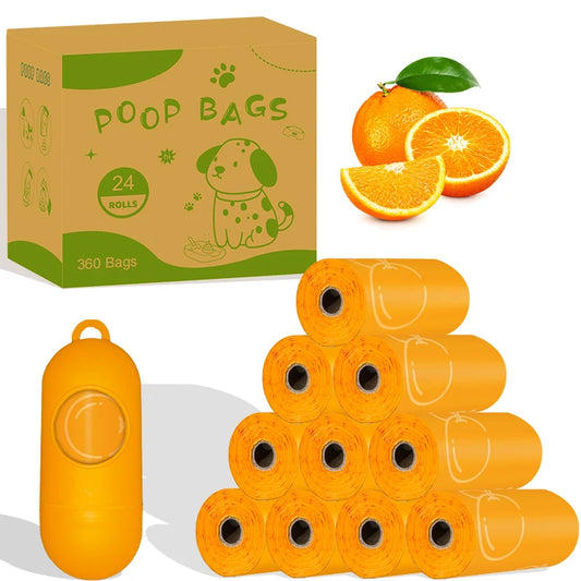 Sacs a crottes Biodégradables Parfumés – Chien et Promenade - Nos Poilus
