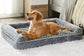 Lit Confort & Soulagement – Mémoire de Forme pour Chiens Nos Poilus