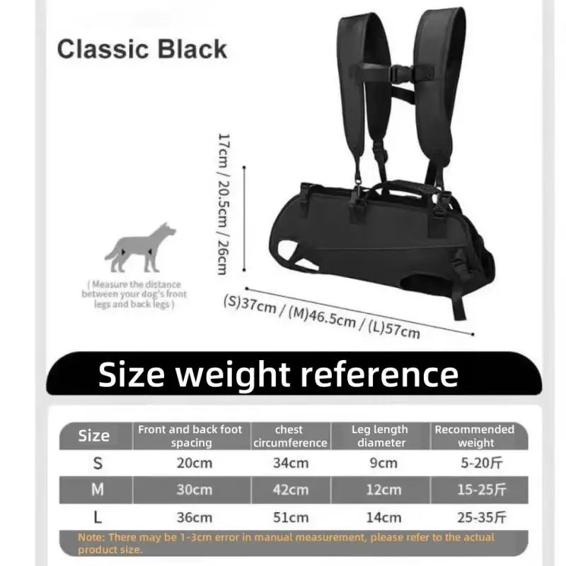 Sac pour porter un chien 