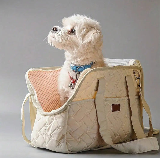 Sac fourre-tout pour chien et chat, sans évasion, portable, multifonctionnel, grande capacité, respirant, sac horizontal, sac souple portable zwq