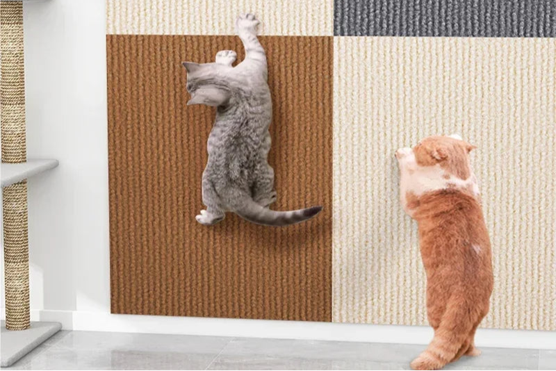 accessoire chat, tapis anti-griffures, auto-adhésif