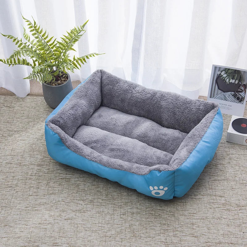 Lit pour Chien Imperméable et Ultra-Résistant | Confort Orthopédique (Tissu Oxford 600D)