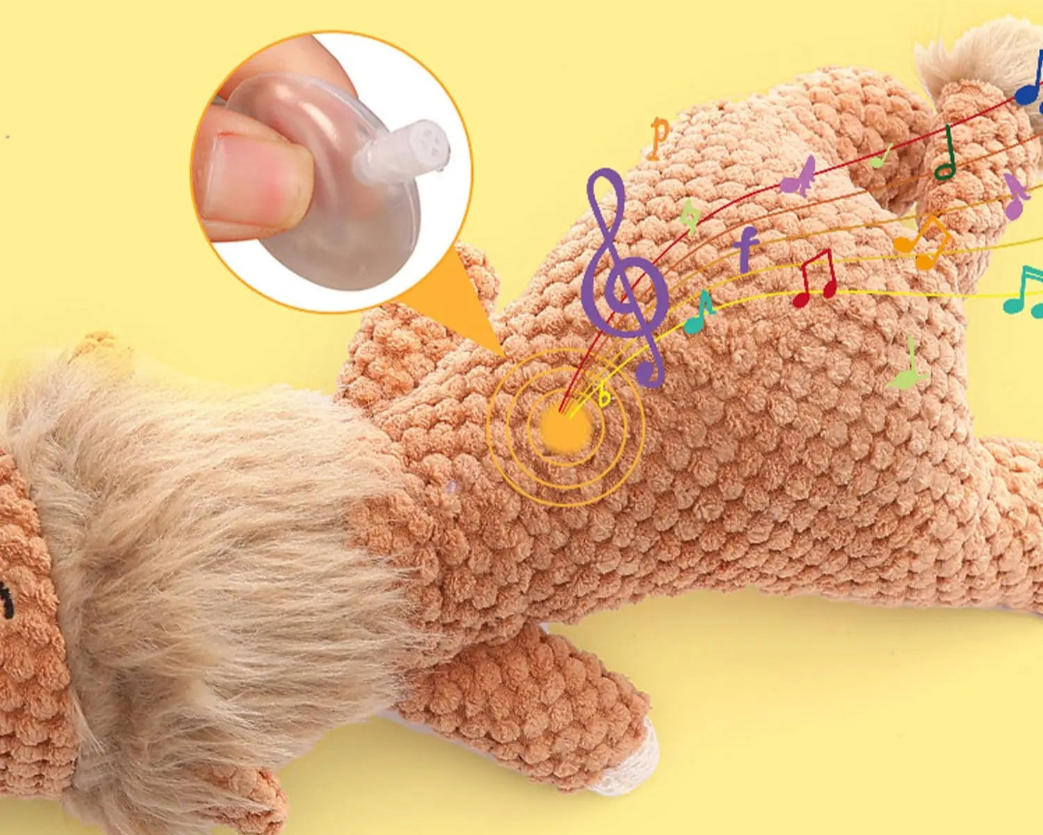 Peluche Grande Taille Anti-morsure – Pour Chien Joueur - Nos Poilus