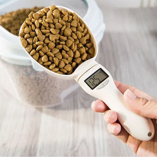 Pelle à Nourriture avec Écran LED – Dosage Précis Animaux - Nos Poilus
