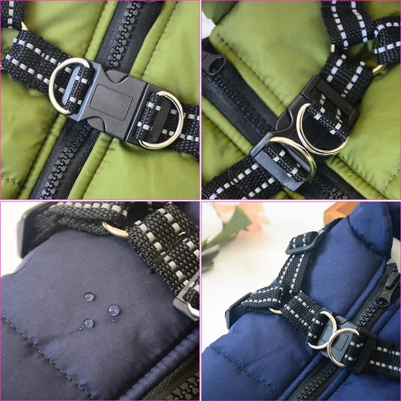 Manteau d’Hiver Doublé – Protection Chien Froid - Nos Poilus