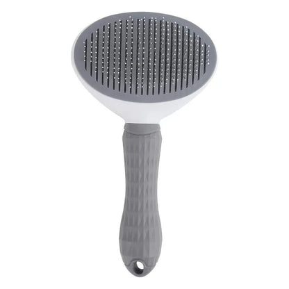 Brosse Autonettoyante pour Chien et Chat | Élimine Poils Morts et Sous-Poils en 1 Clic