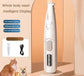 Tondeuse pour pattes de chien avec lumière LED, étanche