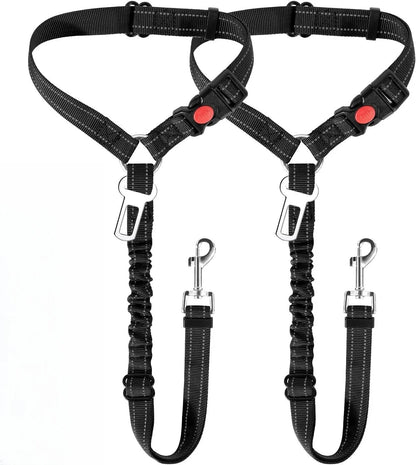 Ceinture de sécurité harnais pour chien en voiture,