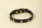 collier en cuir pour chat réglable décor étoiles et lune – Nos Poilus