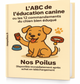 Couverture du guide "L'ABC de l'éducation canine" pour un chien bien éduqué.