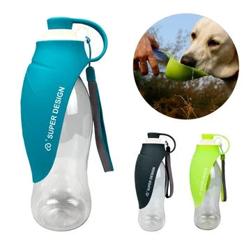 Bouteille d’Eau Portable 800ml – Chiens et Chats - Nos Poilus