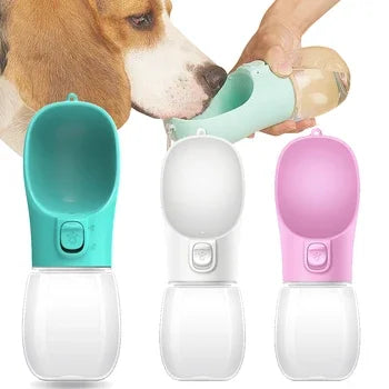 Bouteille d’Eau Portable 800ml – Chiens et Chats - Nos Poilus