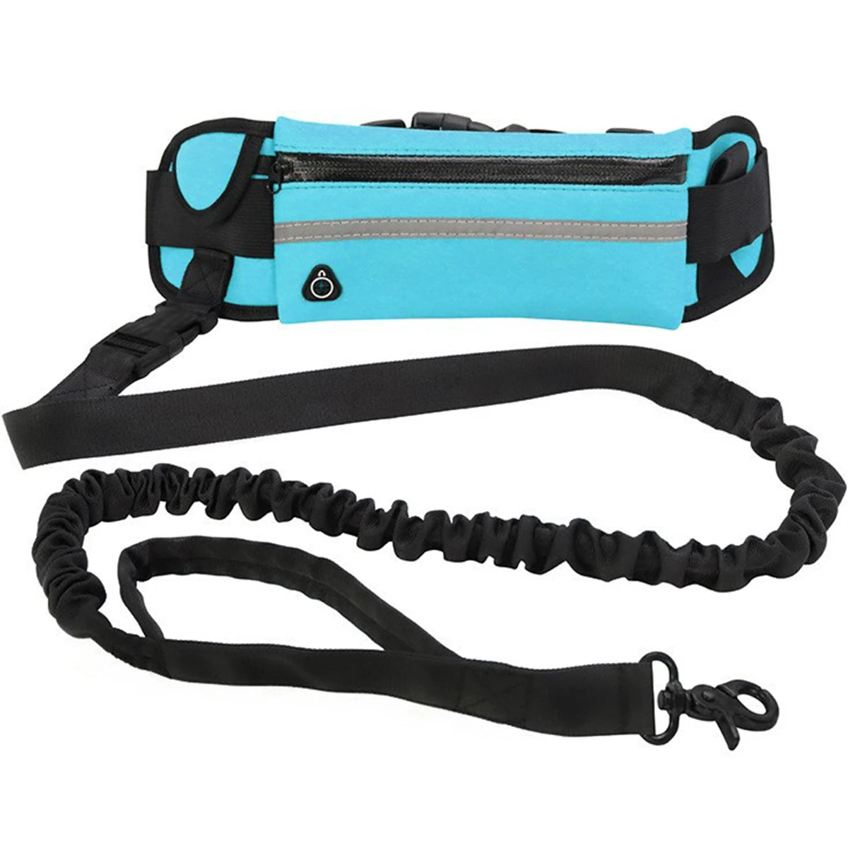 Laisse mains libres pour chien pour courir en toute liberté avec sac de taille