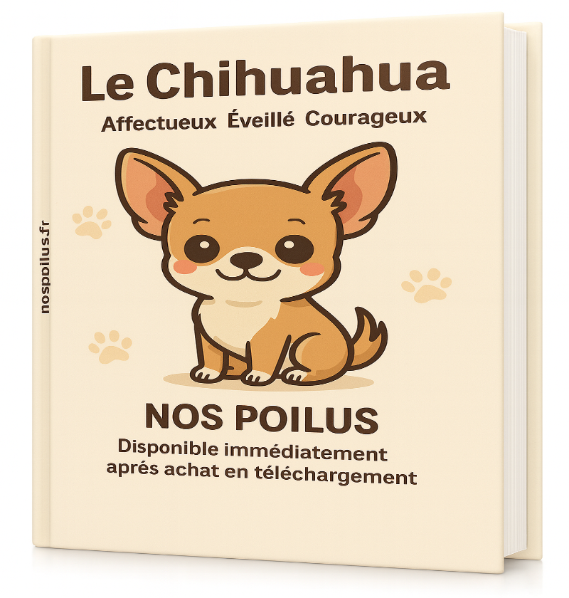 le chihuahua petit chien a decouvrir dans le collection nos poilus 