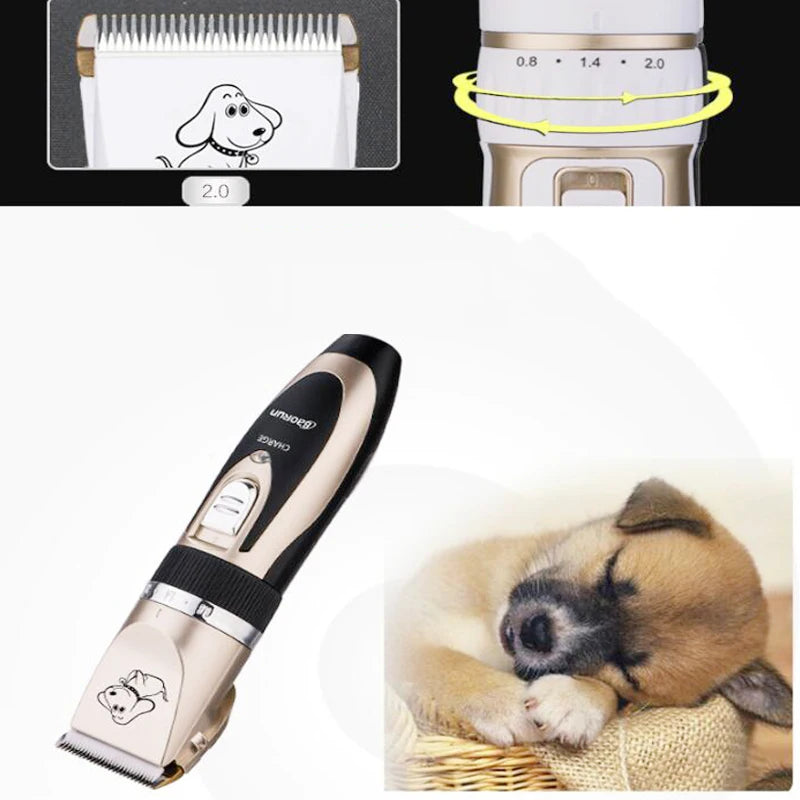 Tondeuse pour chien et  Toilettage Animaux Bao Run P2 Électrique  - Nos Poilus